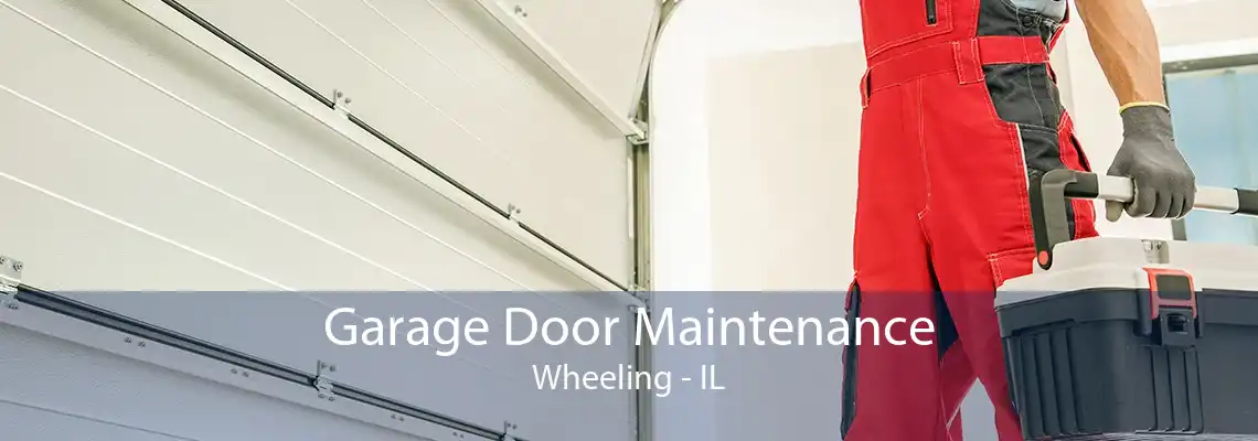 Garage Door Maintenance Wheeling - IL