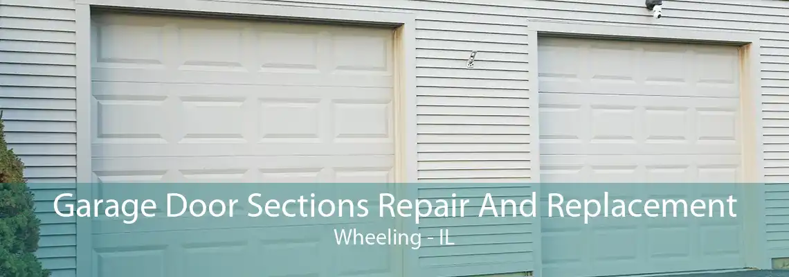 Garage Door Sections Repair And Replacement Wheeling - IL