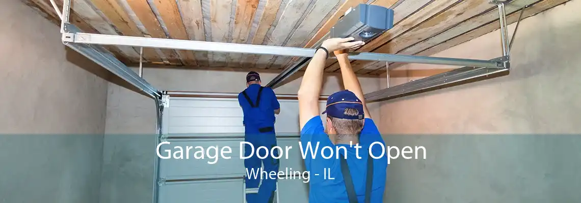 Garage Door Won't Open Wheeling - IL