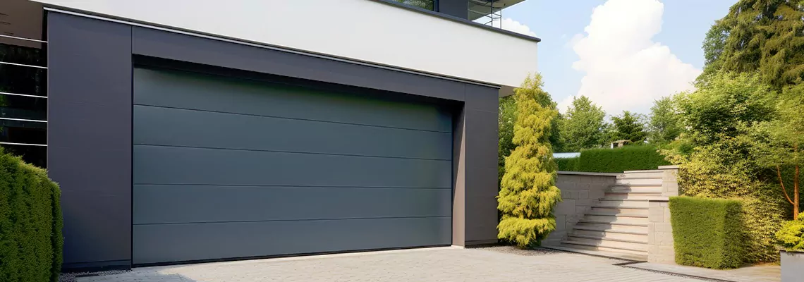 Haas Galvanized Steel Garage Door in Wheeling, IL