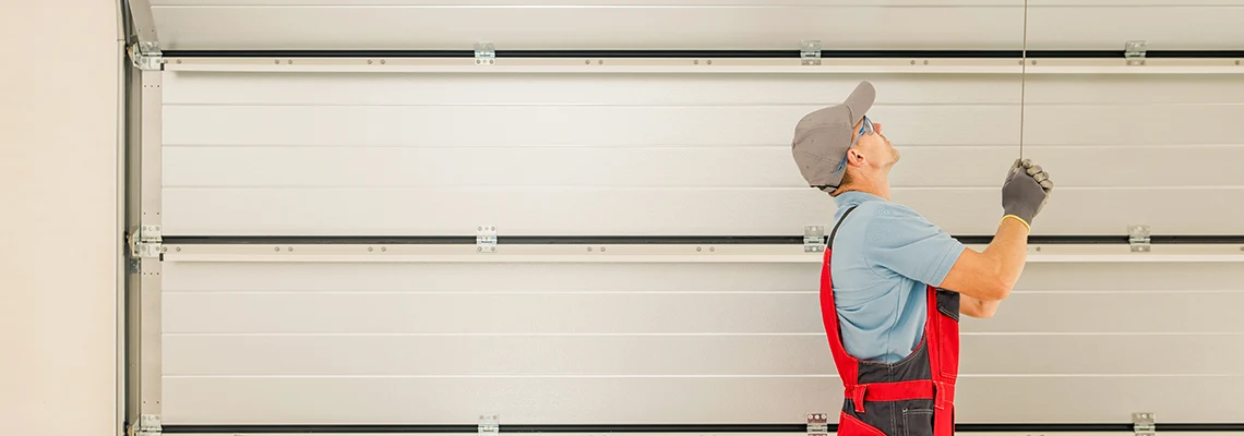 Aluminum Garage Door Installation in Wheeling, Illinois