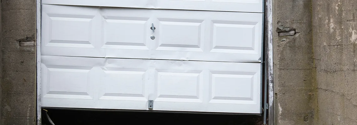 Garage Door Got Hit By A Car Dent Removal in Wheeling, IL