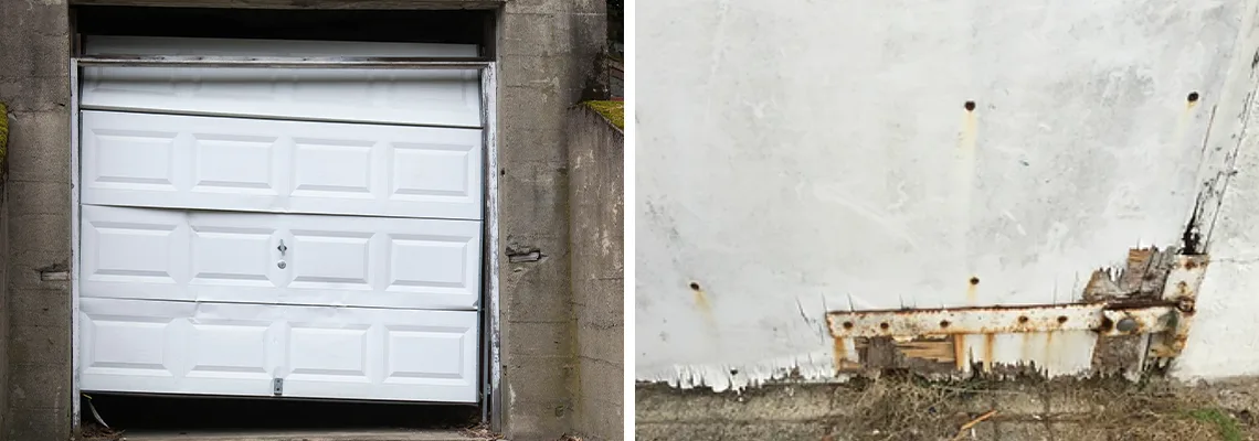 Rotten Commercial Garage Door Repair in Wheeling, IL