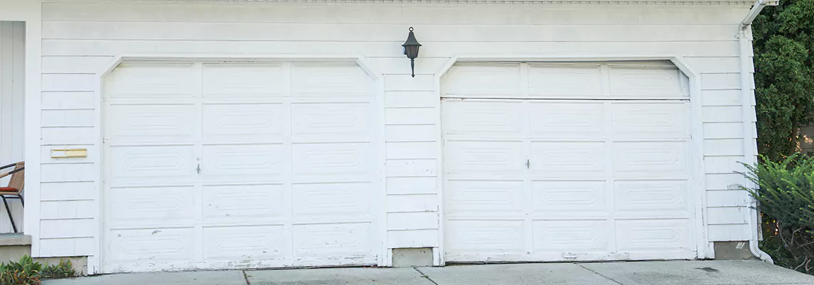 Roller Garage Door Dropped Down Replacement in Wheeling, IL