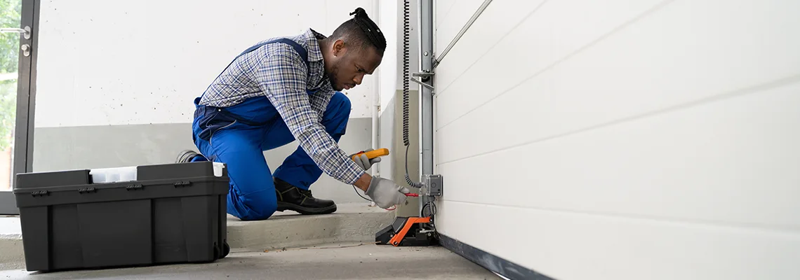 Garage Door Track Repair in Wheeling, IL